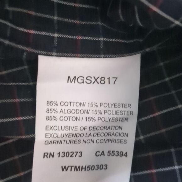 Wrangler George Strait Collection Mens Button Down Shirt - Large - NEW - Picture 4 of 4